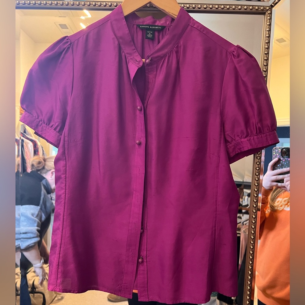 Banana Republic Purple top
